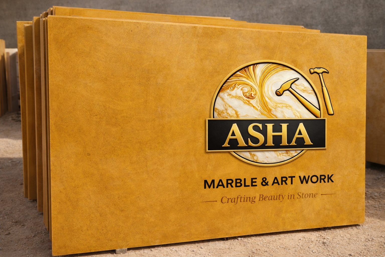 Jaisalmer Yellow Moolsagar Polished Marble 18mm (Khandupa/Mundri/Sipla)