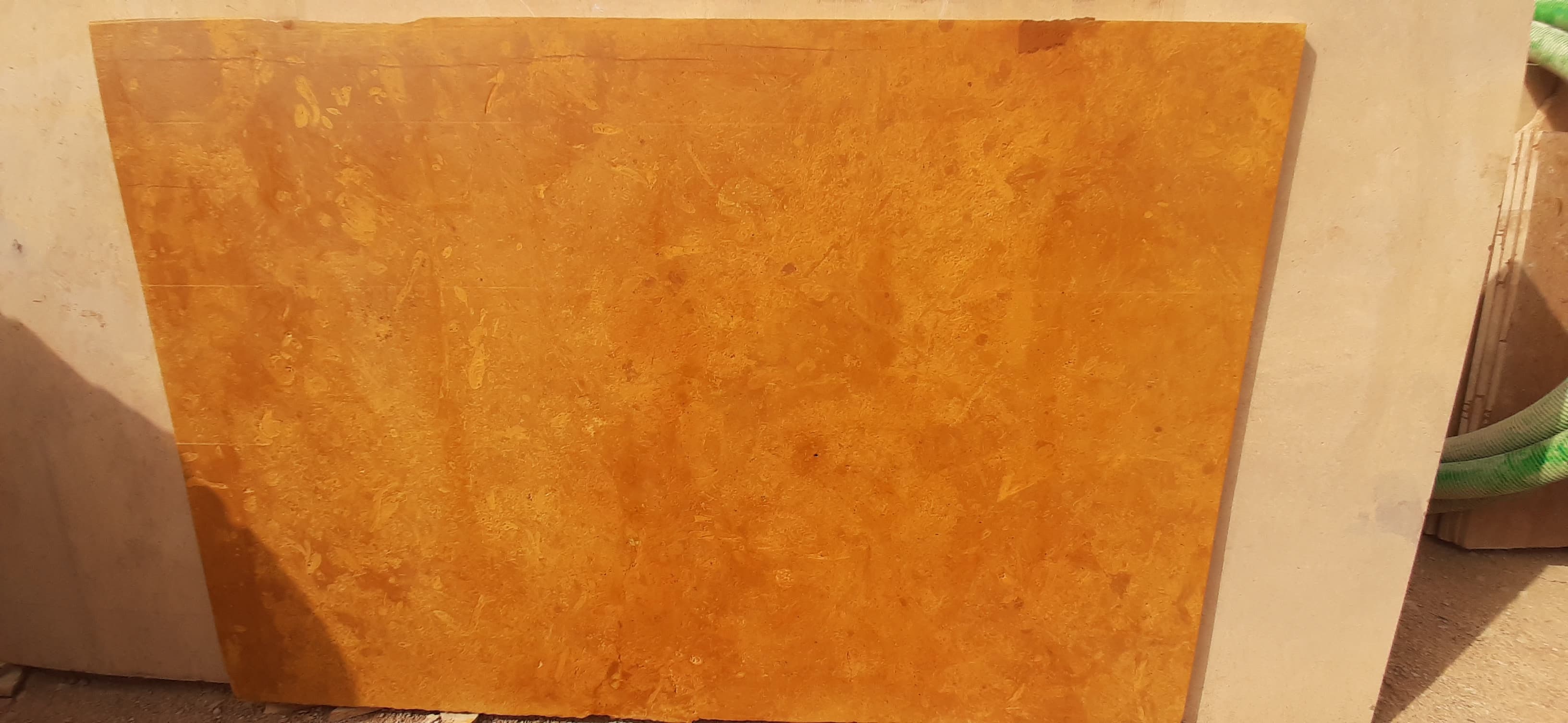 Jaisalmer Yellow Flower/IBRI Polished Marble 18mm