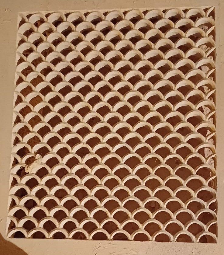 Jaisalmer Yellow Stone/Marble Jali and Roof Railing