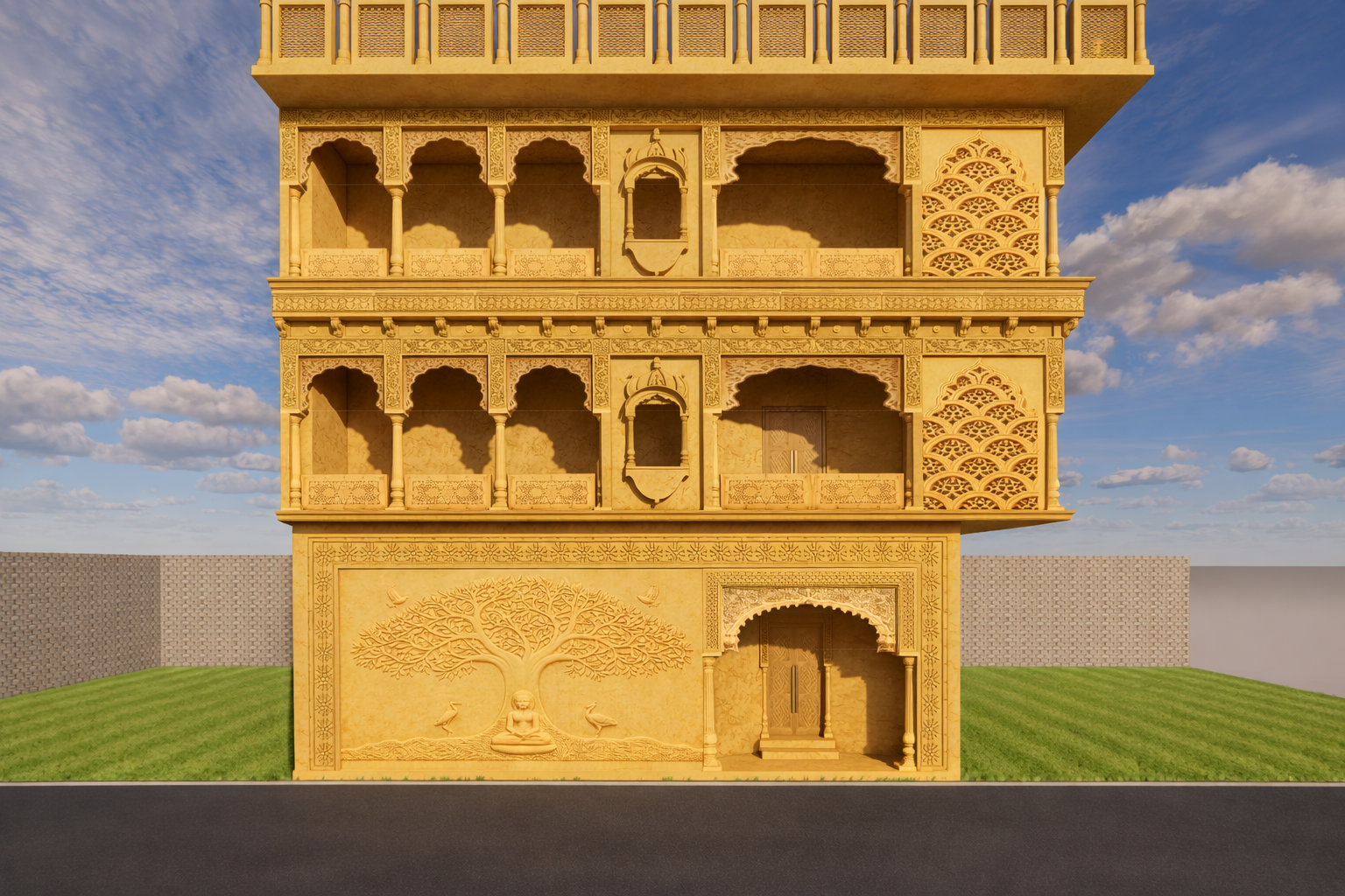 JAISALMER YELLOW SANDSTONE/MARBLE HOUSE,HOME,VILLA,BUNGALOW,RESORT,TEMPLE CONSTRUCTION SERVICE