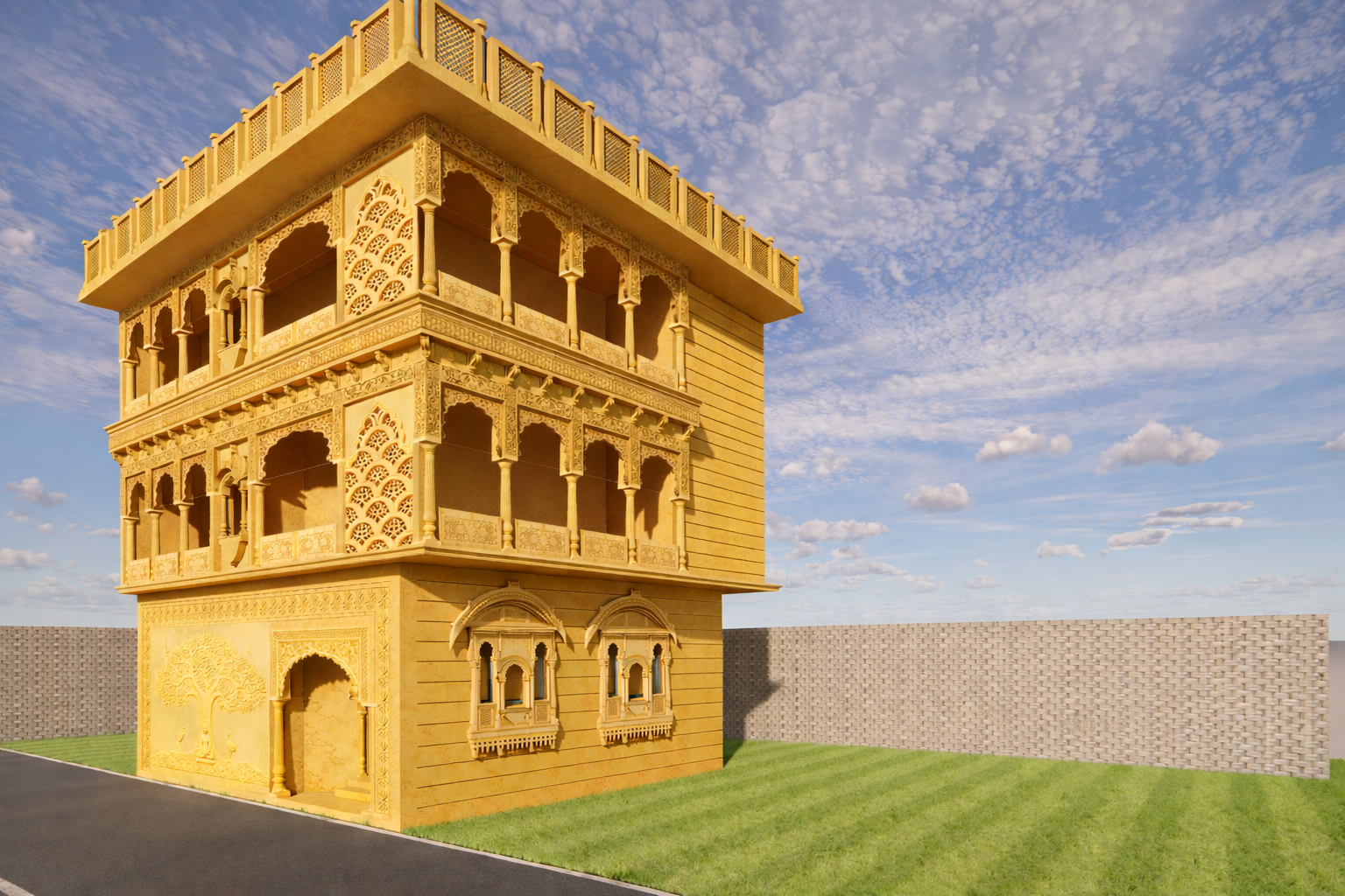 JAISALMER YELLOW SANDSTONE/MARBLE HOUSE,HOME,VILLA,BUNGALOW,RESORT,TEMPLE CONSTRUCTION SERVICE
